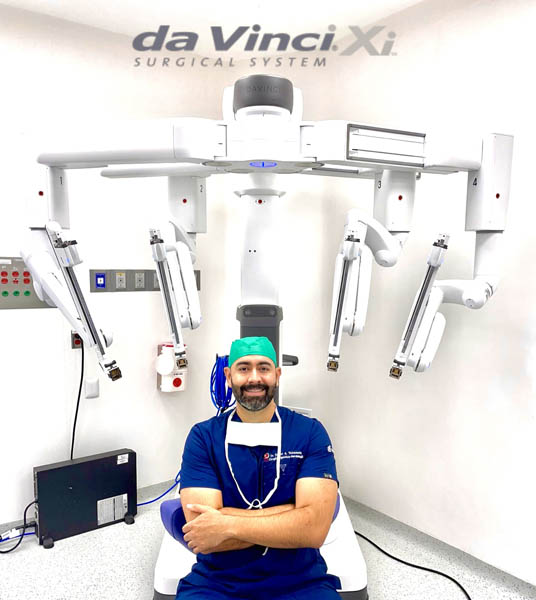 Doctor Hernia Robot Davinci